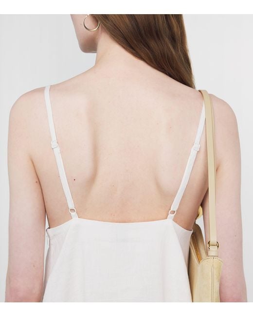 Claudie Pierlot White A-Line Mini Dress