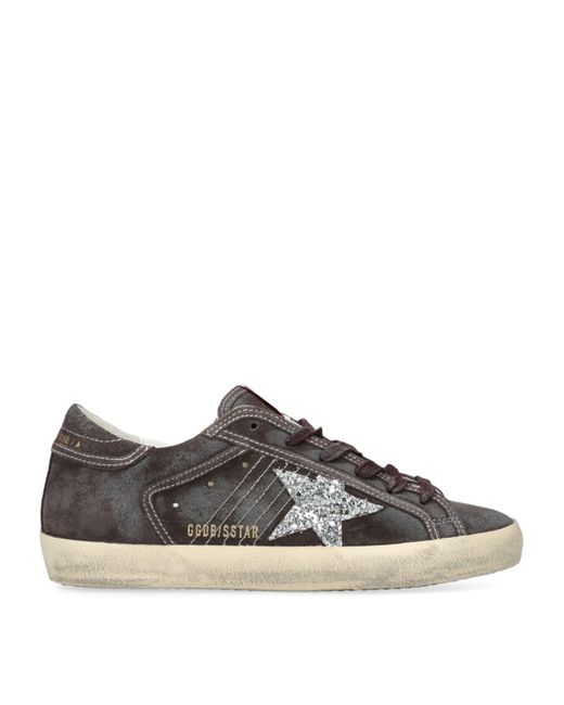Golden Goose Deluxe Brand Brown Suede Super-Star Sneakers