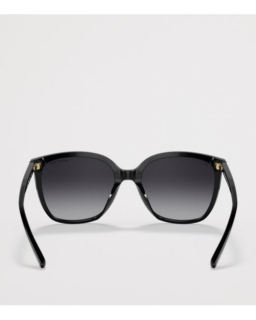 Michael Kors Black Anaheim Square Sunglasses