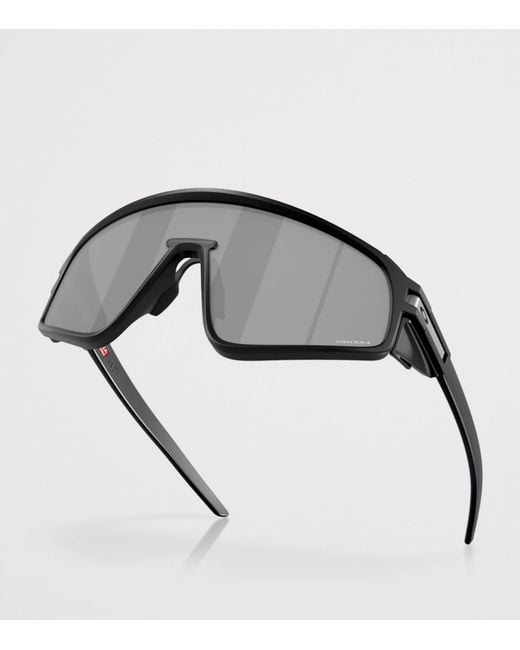 Oakley Gray Latch Panel Shield Sunglasses