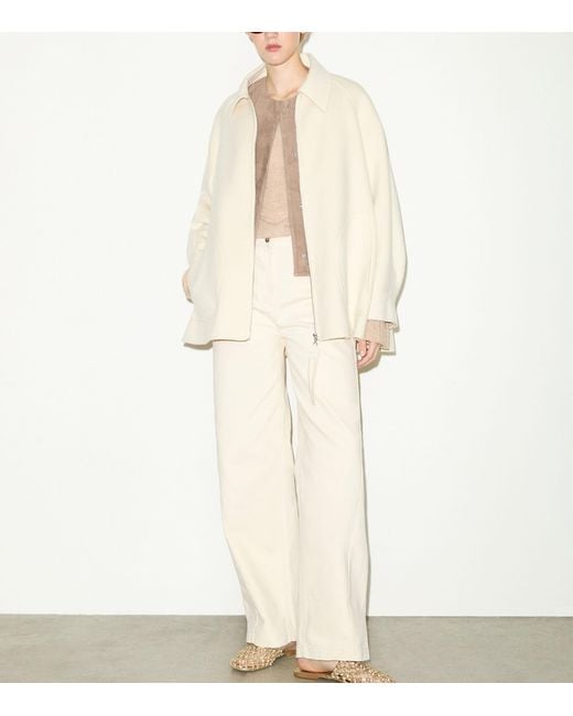 MAX&Co. Brown Suede Loose-Fit Jacket
