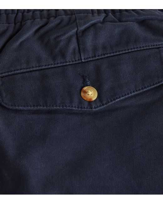 Polo Ralph Lauren Blue Stretch-Cotton Prepster Trousers for men