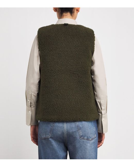 Barbour Green Teddy Dulsie Gilet