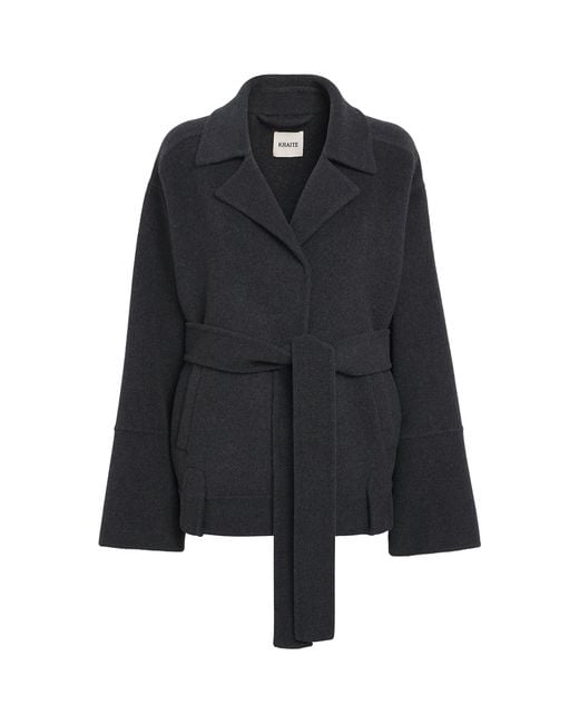 Khaite Black Wool Alder Jacket