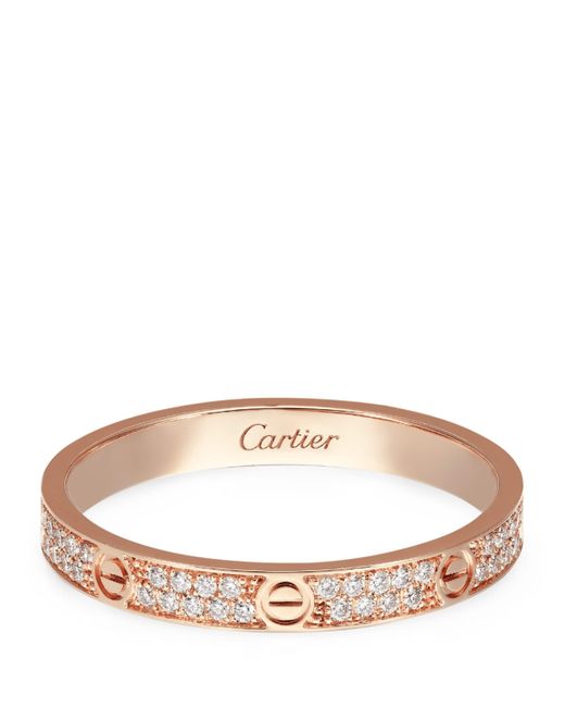 Cartier Brown And Diamond Love Ring
