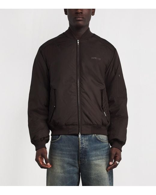 Represent Brown Smart Bomber Jacket for men