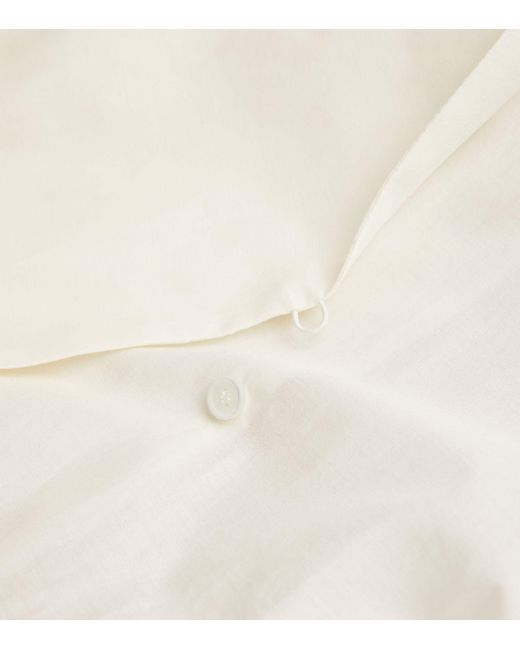 Weekend by Maxmara White Cotton-silk Blouse