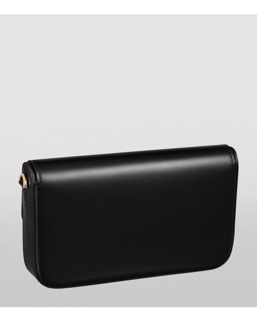 Cartier Black Mini Leather C De Chain Bag