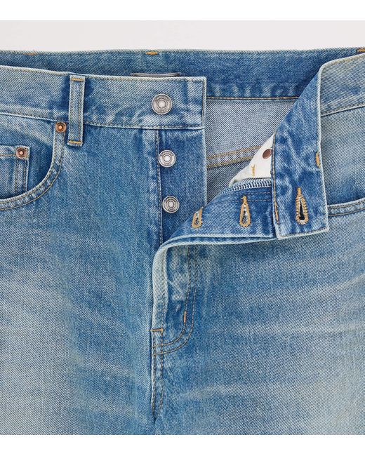 Saint Laurent Blue Mick Long Jeans for men