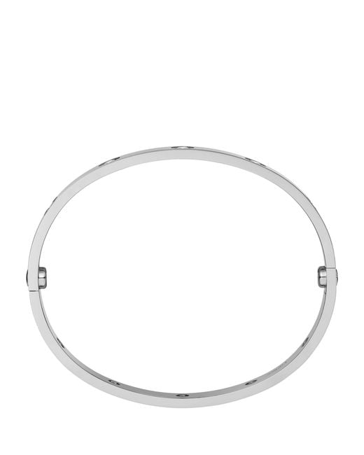 Cartier White Love Classic 10-Diamond Bracelet