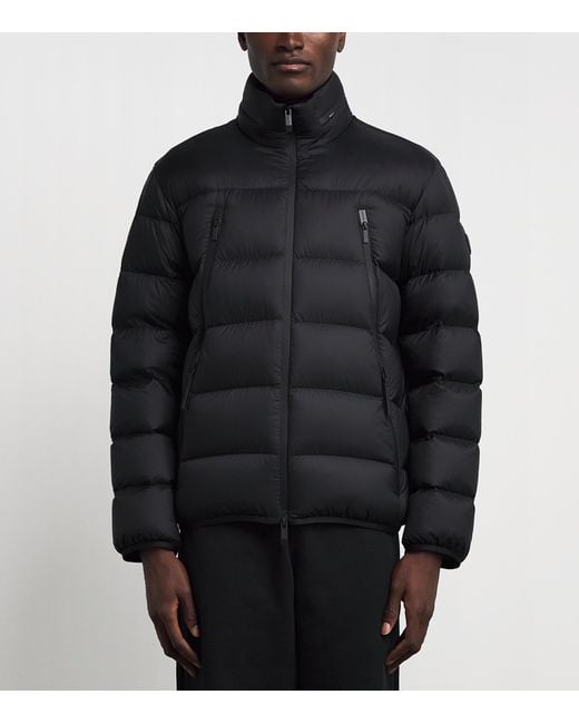 Moncler Black Down Dalalven Puffer Jacket for men