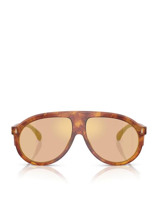 Moncler Brown Acetate Fhaite Me6001 Sunglasses