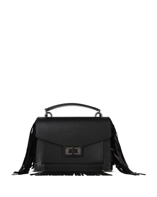 The Kooples Black Small Leather Emily Bag