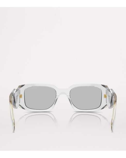Prada Gray Acetate Pr 17Ws Sunglasses