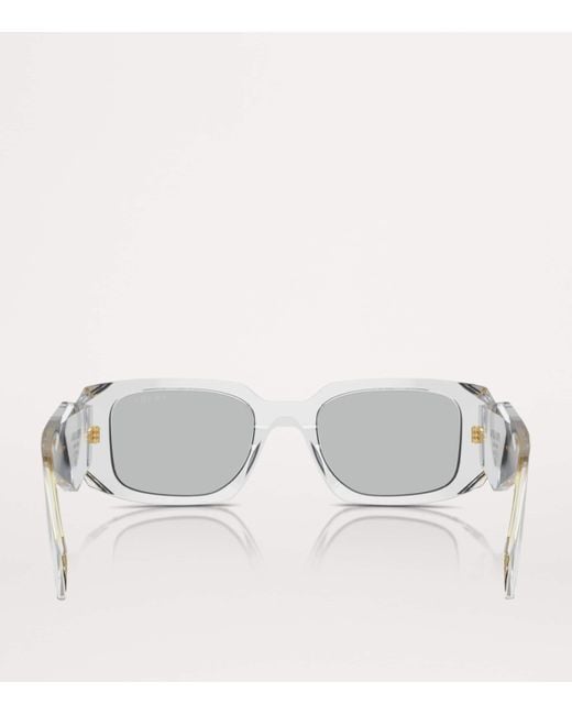 Prada Gray Acetate Pr 17Ws Sunglasses