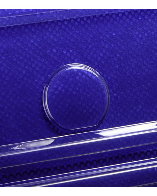 Delsey Blue Rempart Expandable Carry-On