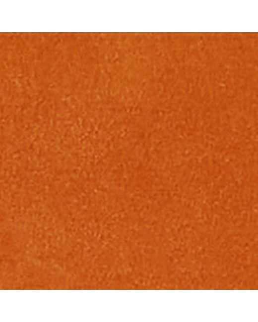 BVLGARI Orange Suede Serpenti Forever Top-Handle Bag