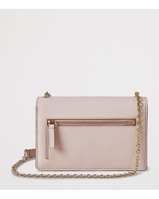 Mulberry Gray Small Leather Darley Cross-Body Bag