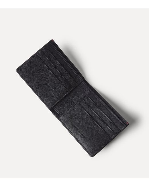 Brunello Cucinelli Black Leather Bifold Wallet for men