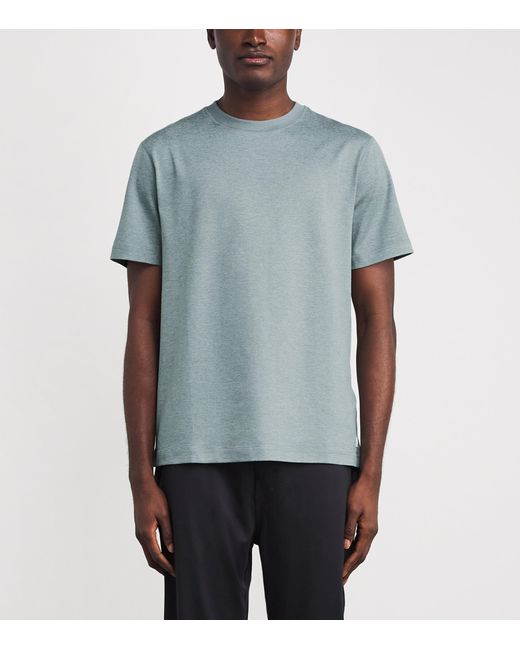 vuori Blue Ponto Performance T-Shirt for men