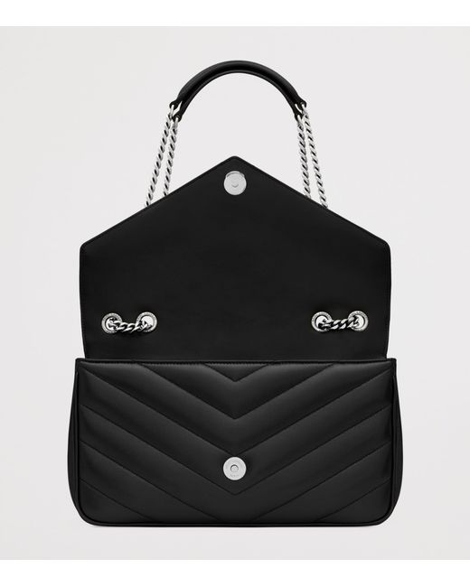 Saint Laurent Black Loulou Medium