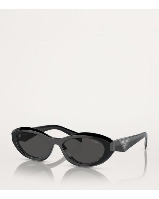 Prada Black Acetate 0Pr 26Zs Sunglasses