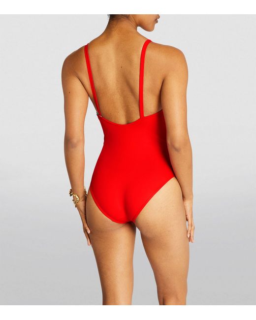 Melissa Odabash Red St Lucia Swimsuit