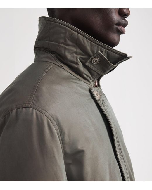 Our Legacy Gray Cotton-Blend Auto Jacket for men