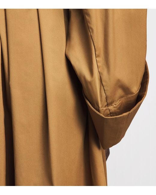 Palmer//Harding Natural Cotton-Blend Intention Maxi Shirt Dress