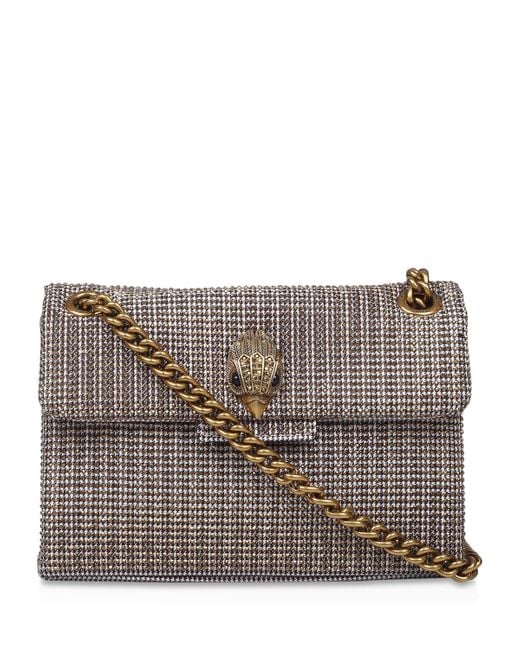 Houndstooth Mini Shoulder Bag