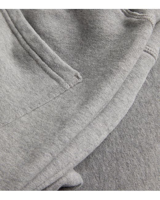 Sunspel Gray Loopback Sweatpants for men