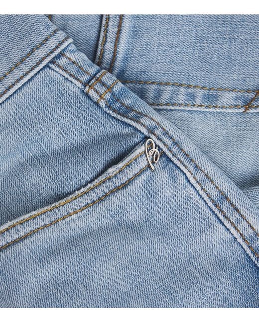 Brioni Blue Merano Straight Jeans for men