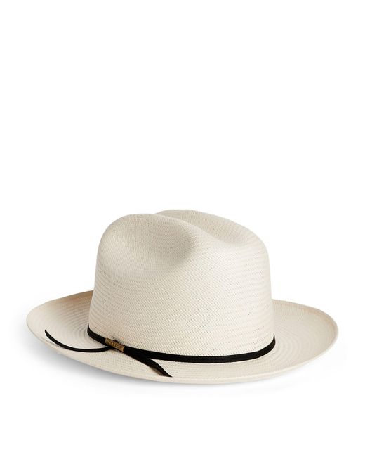 Stetson White Toyo Straw Western Hat for men