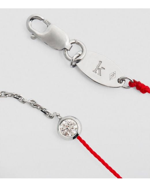 RedLine Metallic And Diamond Pure Double Bracelet