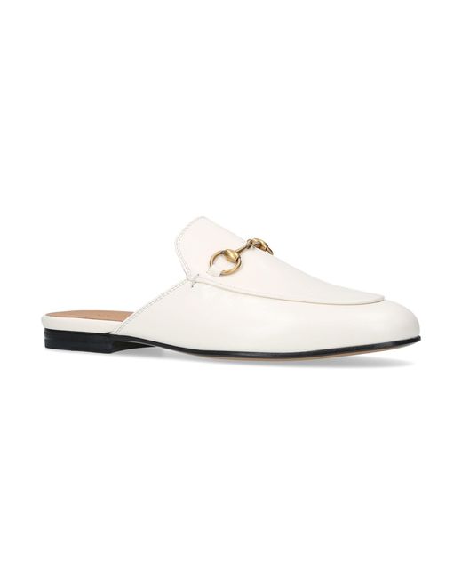 gucci slippers white