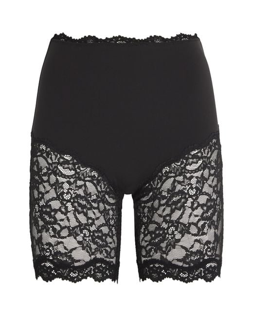 Skims Black Lace Fits Everybody Bike Shorts