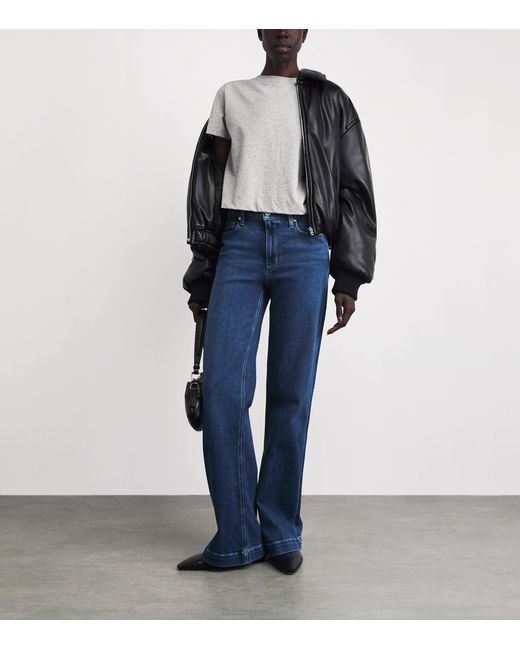 PAIGE Blue Leenah Flared Jeans