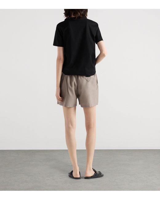 Prada Black Jersey T-Shirt