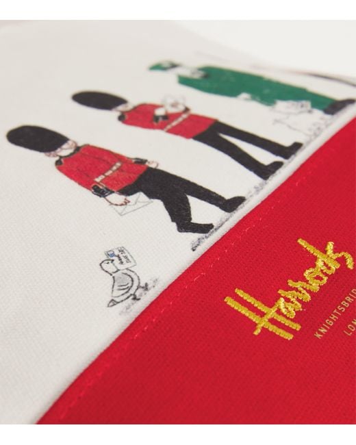 Harrods Red Post Box Tote Bag