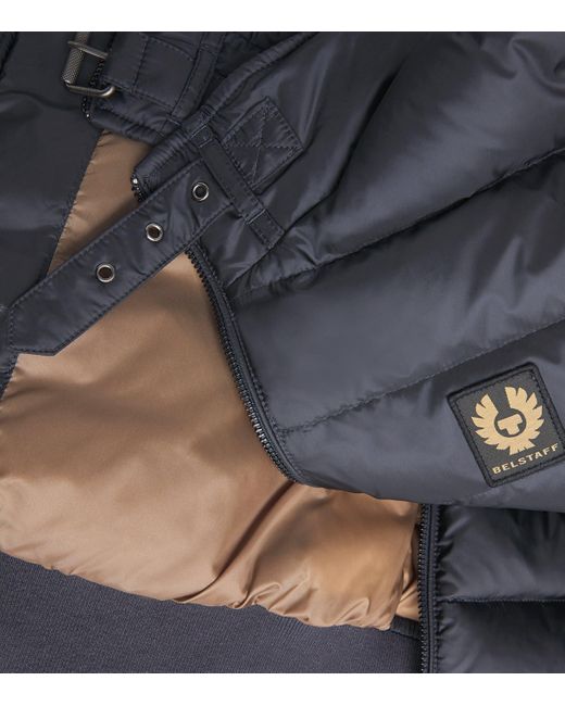 Belstaff Blue Circuit Down Gilet for men