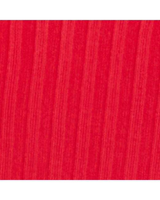 Melissa Odabash Red Noto Bikini Top
