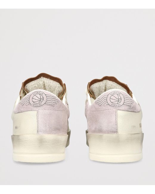 Golden Goose Deluxe Brand Natural Leather Stardan Sneakers