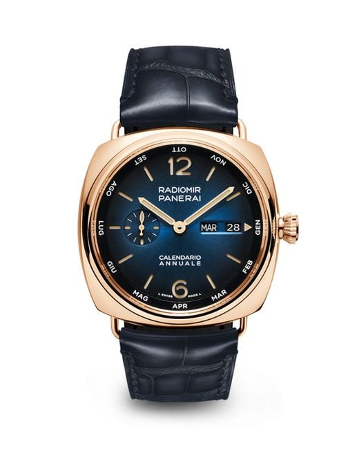 Panerai Blue Rose Radiomir Annual Calendar Watch for men