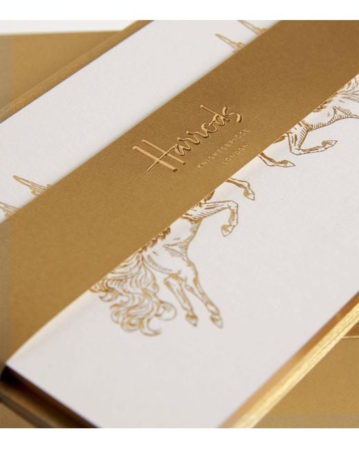 Harrods Metallic Correspondence Set