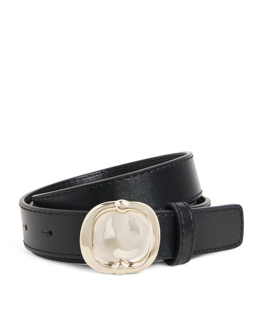 Claudie Pierlot Black Leather Belt