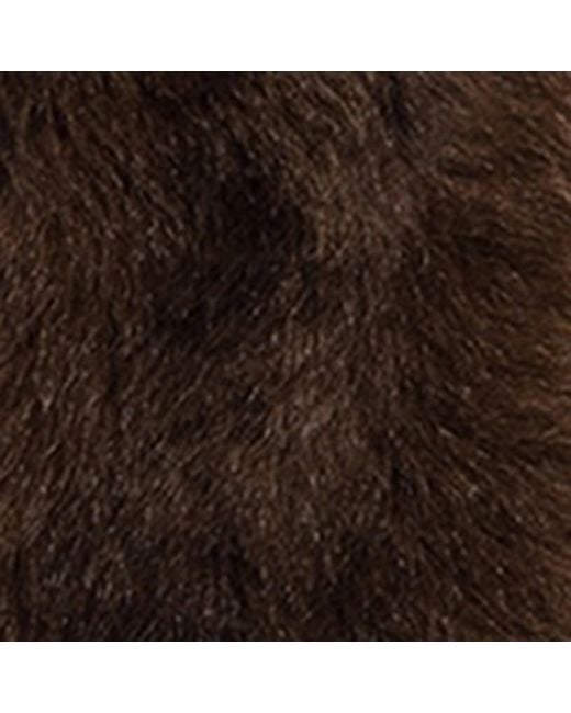 Miu Miu Brown Shearling Stole