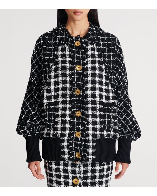 Balmain Black Bomber Jacket