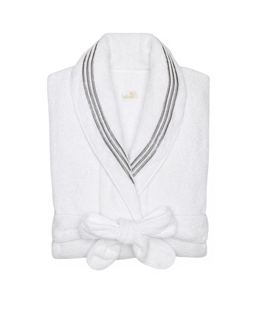 Pratesi White Tre Righe Robe