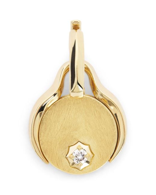 Jade Trau Metallic Mini And Diamond Diana Charm