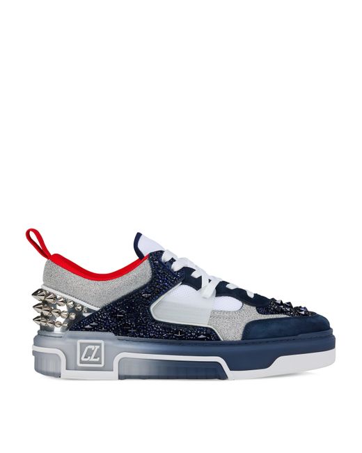 Christian Louboutin Blue Astroloubi Sneakers for men